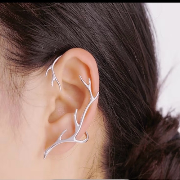 Jewelry - Silver Branch Ear Cuff
